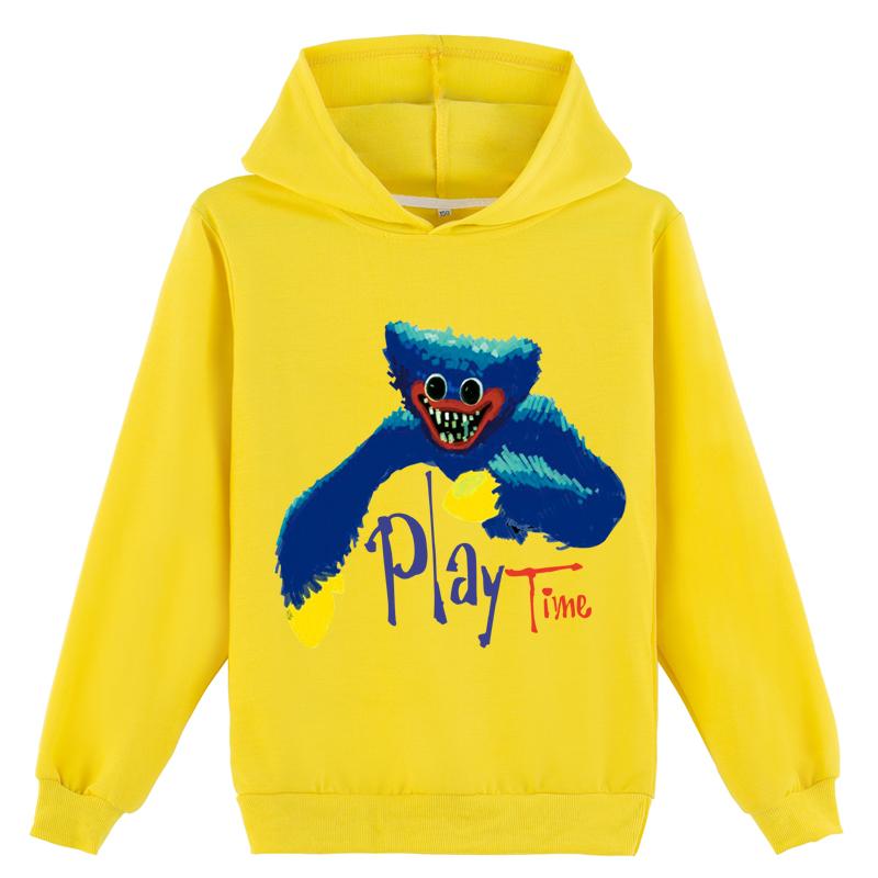 Детская 3D толстовка с капюшоном Mob game Huggy wuggy свитер Детский свитер