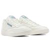 Reebok Club C 85 Vintage Split Logo — Кобальтово-зеленые кроссовки унисекс Белый мел Classic-Cobalt GX2743