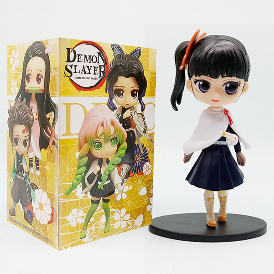 8pcs/kit 2026 Latest  Demon Slayer Tanjiro Kamado Nezuko Animation Figure Miniature Playthings Decoration Piece Playthings Mystery Case Decoration