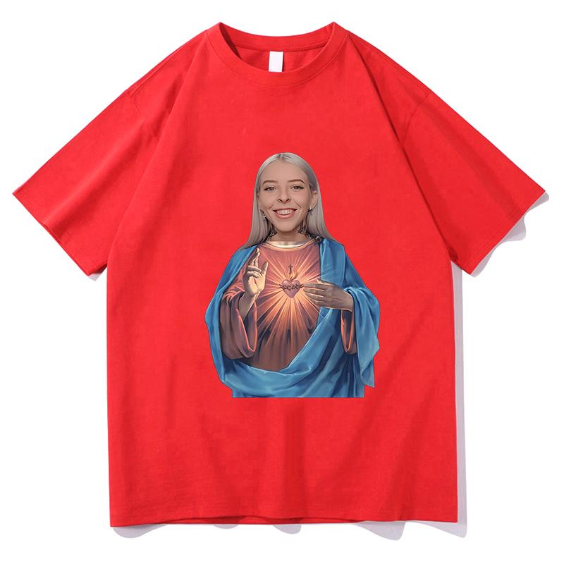 Футболка с принтом «Young Miko», унисекс, модный тренд, свободная хлопковая футболка с круглым вырезом и коротким рукавом, унисекс, одежда, летняя уличная одежда, топы