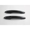 For BMW Mini 2025 2026 Car Accessories Carbon Fiber Style Door Handle Cover With Smart Key Hole Catch Cap Trim Molding