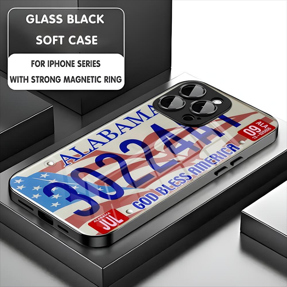 Назад в будущее OUTATIME Чехол для телефона для iPhone 17 16 15 14 13 11 12 Pro Max Mini Plus Магнитный стеклянный чехол для телефона