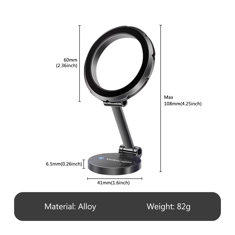 O2For Volkswagen VW ABS Car Phone Holder Fixed Bracket Stand Mobile Accessories Polo Jetta Sagitar Magotan Passat B5 B6 B7 CC