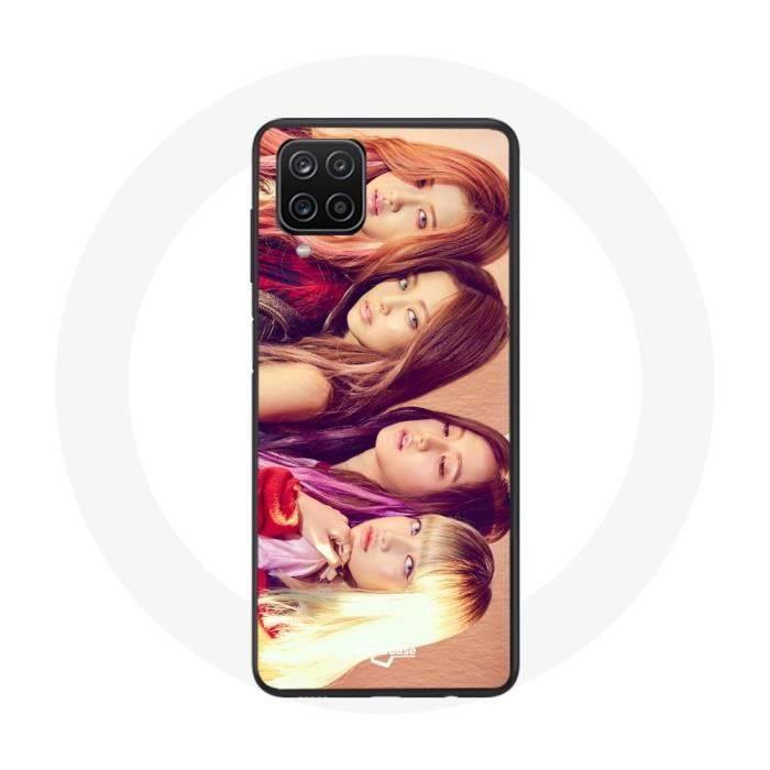 Coque - Blackpink - Samsung Galaxy A12 - Souple - Noir - Protection