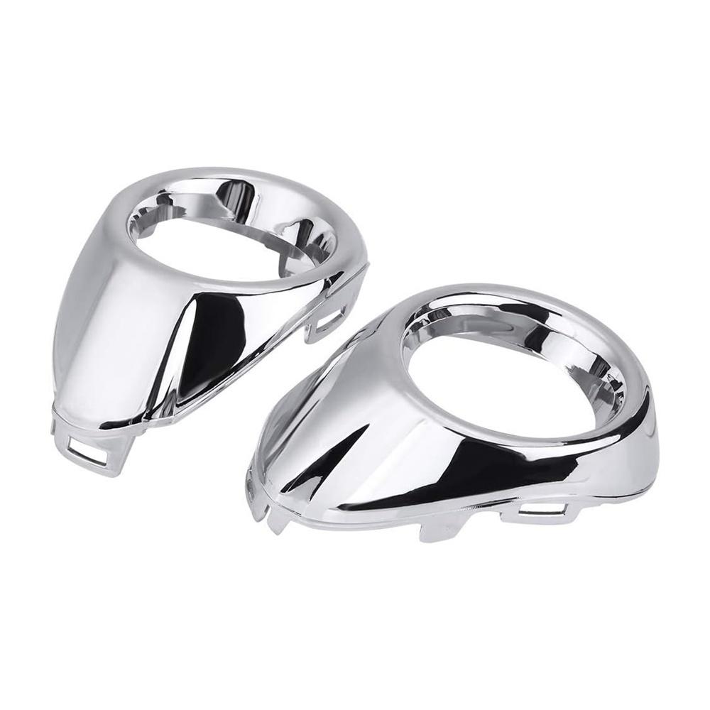 2 шт. Накладка на переднюю противотуманную фару, хромированная окантовка для Ford Focus 2012 2013 2014