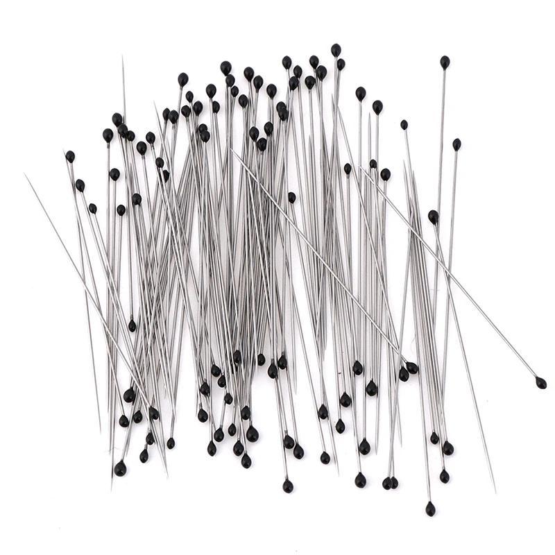 100pcs Insect Specimen Pins, Stainless Steel Needles with Plastic Box – Ideal for School Lab, Entomology & Dissection Use