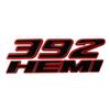 1 шт. 3D металлические наклейки багажник автомобиля 345 392 эмблема HEMI для Dodge Challenger Ram Charger Caliber Journey Caravan Chrysler Dart