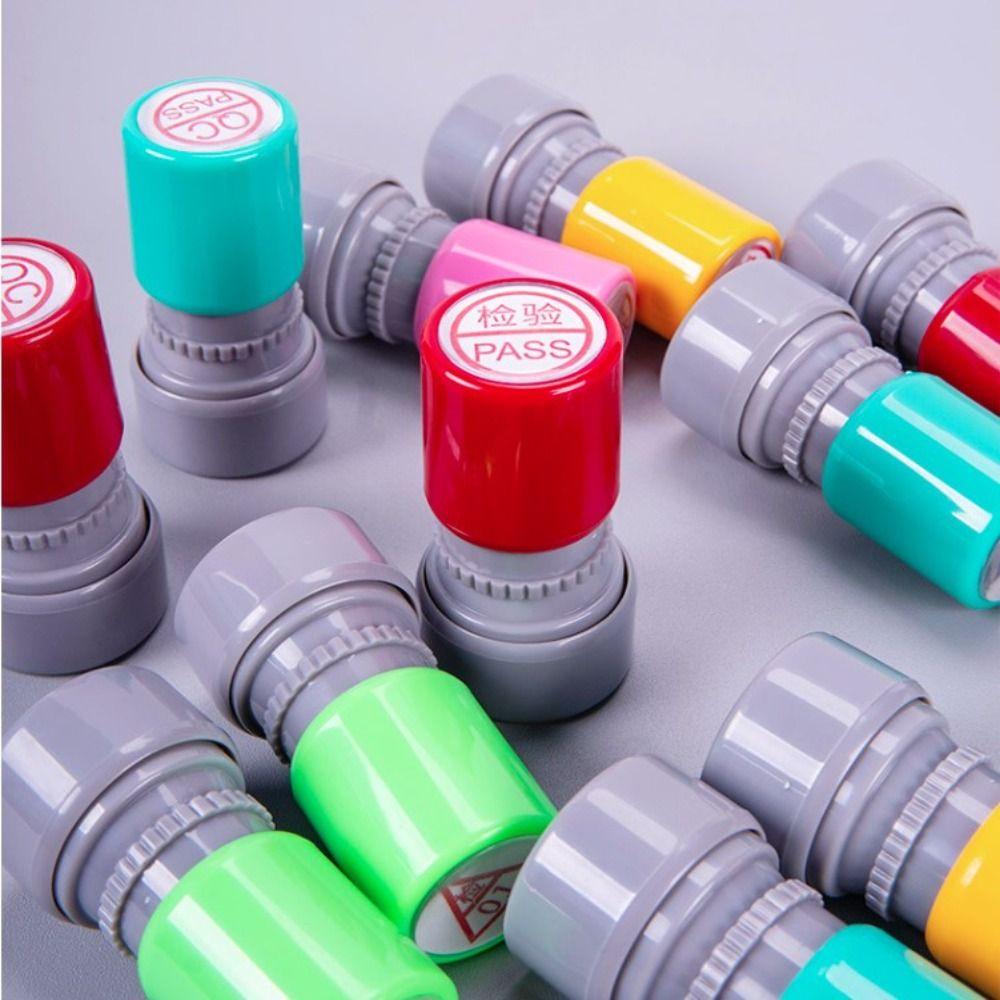 Экономящий время Штамп КАЧЕСТВО ПРОЙДЕНО Самонаборный штамп контроля качества QA QC Штамп для инспекции Склад