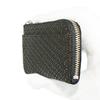 Indenya Inden Кошелек для монет F Кошелек для монет 05 Оленья кожа Черный x Черный лак Узор «Тыква» 1005-01-007