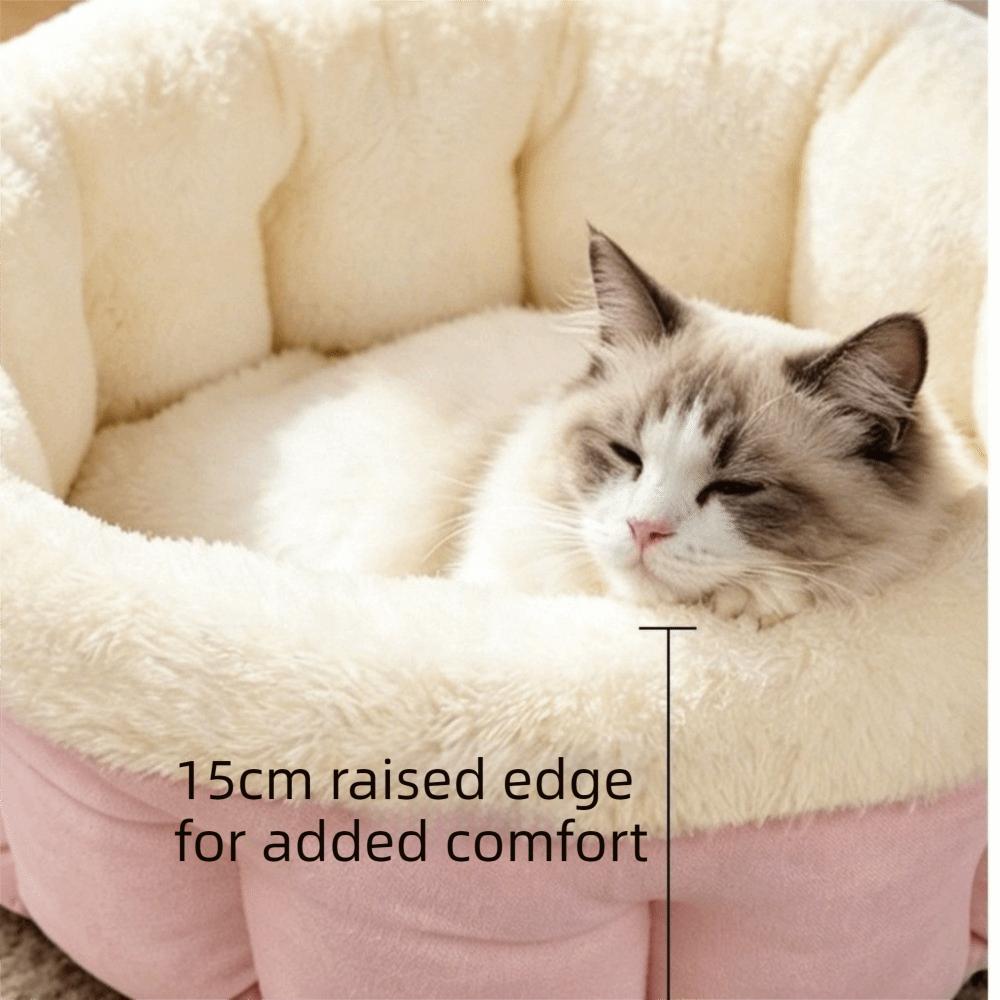 USB Charging Pet Heating Nest Adjustable Temperature Cat Sleeping Nest Winter Season