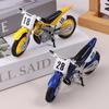 Simulated Alloy Motocross Motorcycle Model Toy Adventure Alloy Motorcycle Model Kids Toy Gift