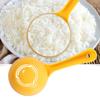 DIY Plastic Tableware Half Round Dinnerware Kitchen Utensil Rice Scooper Soup Spoons Sushi Mold