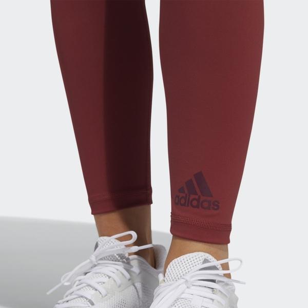 Adidas Женские беговые тайтсы Ask Bos T, красные GC8178