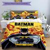 3pcs Batman Animated Series Bedding Set, Soft Polyester Duvet Cover and Pillowcases Machine Washable Seasons all suitable & Guest Room Decor259