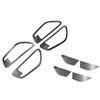 Car Inner Door Handle Door Bowl Frame Cover Trim Stickers For Hyundai Tucson NX4    Hybrid N Line Accessories