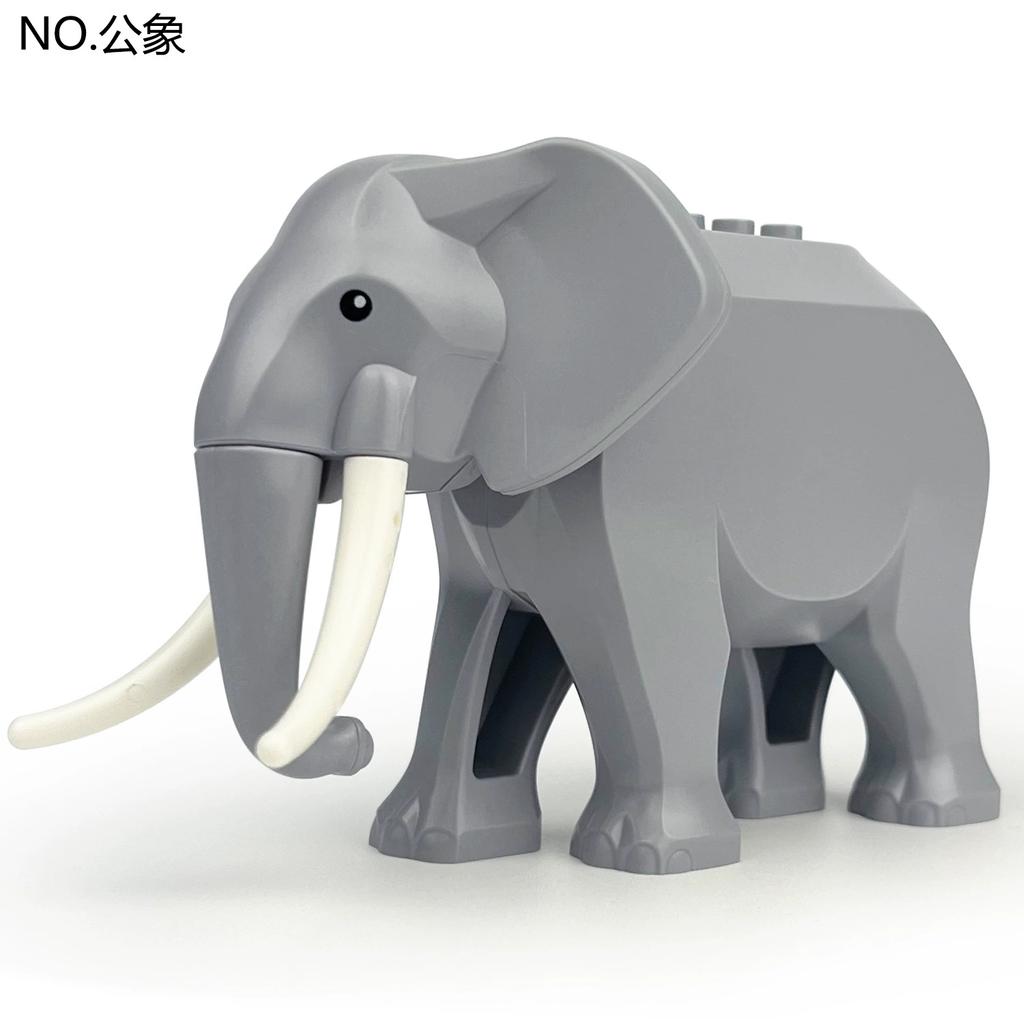 НОВЫЙ Мир Животных Сцена Слон Самец Слон Верблюд Лось Горилла Жираф Лошадь Детали Конструкторы Модели Наборы Кирпичики Детские Наборы