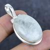 Moonstone Gemstone Handmade 925 Sterling Silver Jewelry Pendant 1.77" P4d23