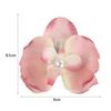 Cloth Butterfly Flower Hair Clip Pearl Girl Hair Clip Elegant Orchid Flower Hairpin  Ladies/Girls