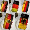 Чехол с флагом Германии для Samsung Galaxy A34 A35 A14 A15 A25 A53 A33 A13 A52 A32 A12 A51 A71 A54 A55