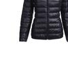 Emporio Armani EA7 Весна-Лето 23 Повседневная пуховая куртка с капюшоном, принтом из букв и цифр, женская куртка, Черный 8NTB14-TN12Z-1200