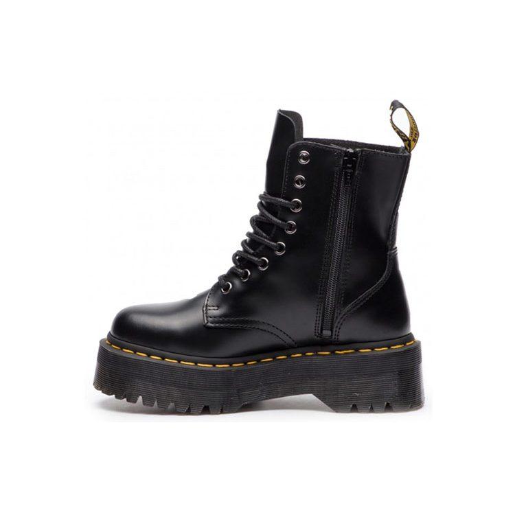 Jadon Dr.Martens Платформенные ботинки из гладкой кожи 'Черный' Женские 15265001