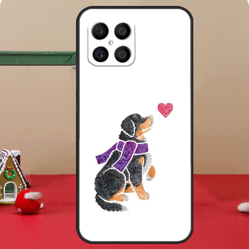 Чехол Бернская горная собака для Honor Magic 8 Pro 6 7 Lite Honor 400 200 50 70 X8c X8b X9a X9b X9c X9d Win RT Coque