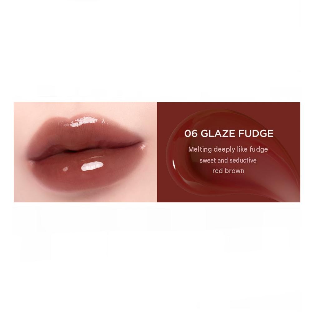 Tirtir Glow Pop Tinted Lip Oil, 4.3g, 1 Count, 06 Glaze Fudge
