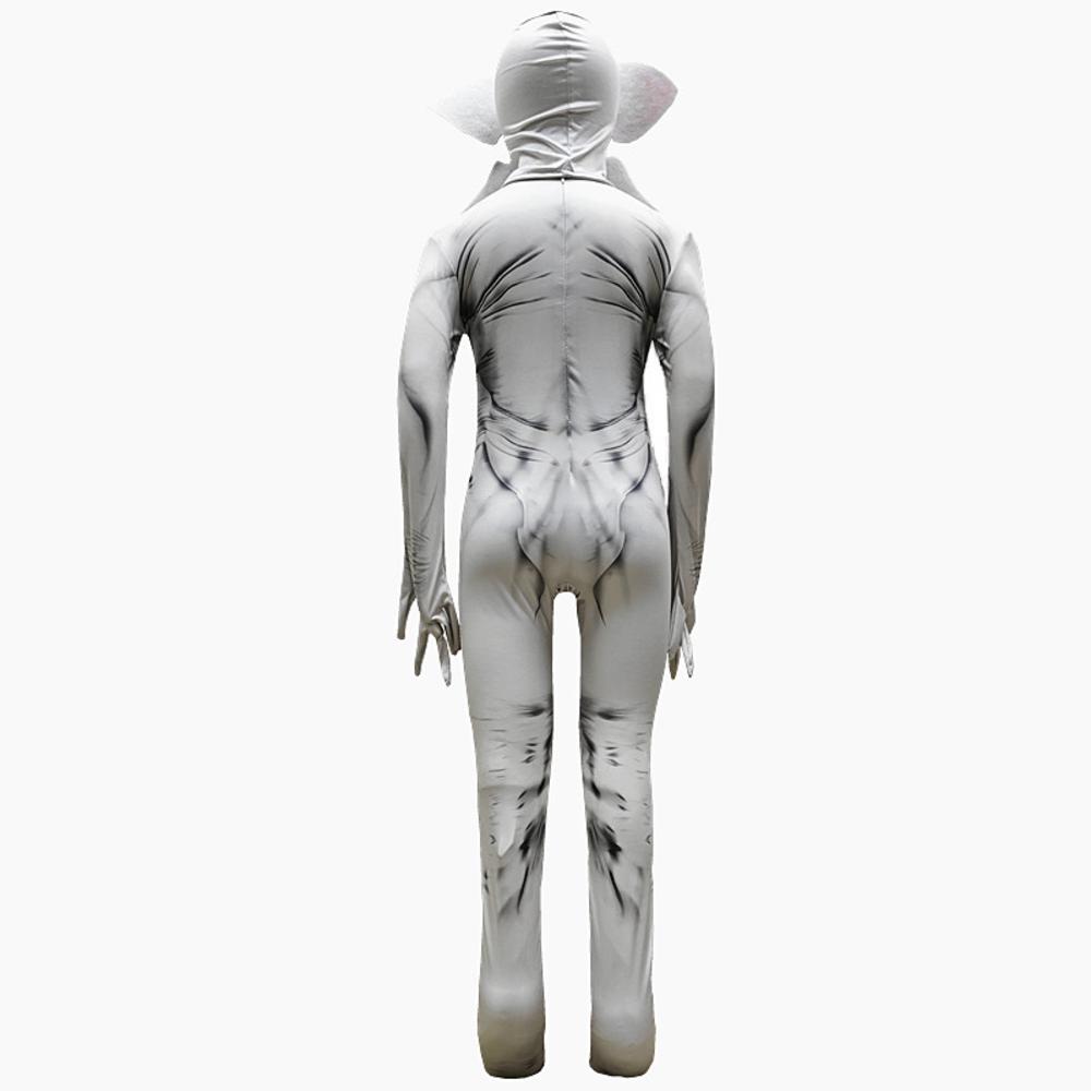 Adult Kid Demogorgon Cosplay Jumpsuit Scary Bodysuit TV Odd Matter Bodysuits Mask Outfits Halloween Fantasia Roleplay Suits