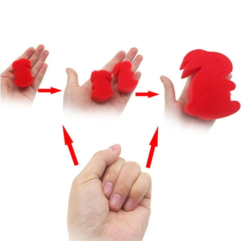 Stage Street Sponge Magic Tricks Magician Game Magic Bunny Sponge Education Toys