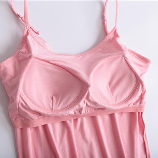 Регулируемые бретели без рукавов, однотонный бюстгальтер из модала, жилет, женский повседневный бюстгальтер на бретелях с мягкой подкладкой, топ на бретелях