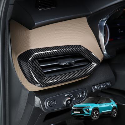 Для Chevrolet Trailblazer Верхняя накладка вентиляционного отверстия кондиционера на приборной панели, отделка интерьера автомобиля, LHD