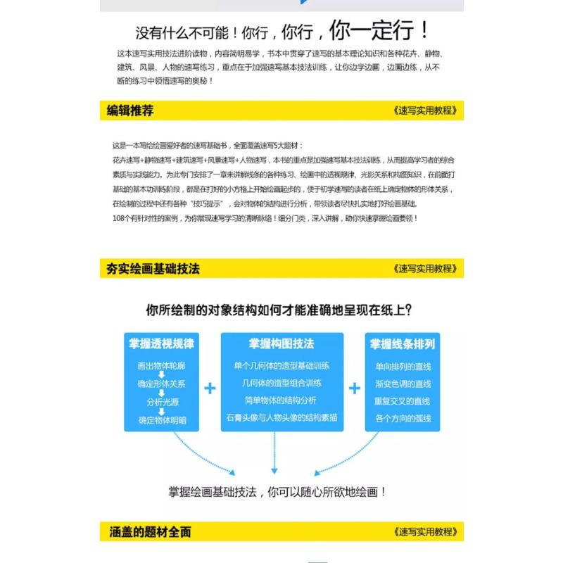 Практическое руководство по рисованию от Чжан Юйхун, Издательство народной почты и телекоммуникаций, Федерация искусств, Вступительный экзамен в колледж