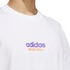 adidas Футболки Мужские Белые С Круглым Вырезом Умеренный Прямой Крой JD6402