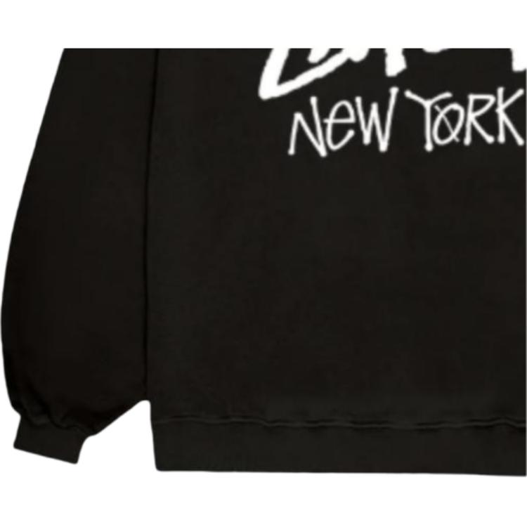 Stussy City Exclusive Sweatshirts Unisex Black Hooded (Non-detachable) Moderate 3923874
