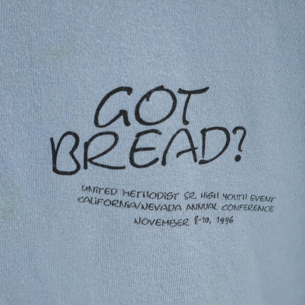 FRUIT OF THE LOOM 90-е годы Старая футболка с коротким рукавом Иисуса Христа, сделано в США, мужская, б/у