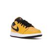 Air Jordan 1 Low GS University Gold Black Kids Sneakers White 553560-700