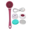 Electric Body Brush Long Handle Rechargeable Back Brush Automatic Electric Bathing Exfoliating