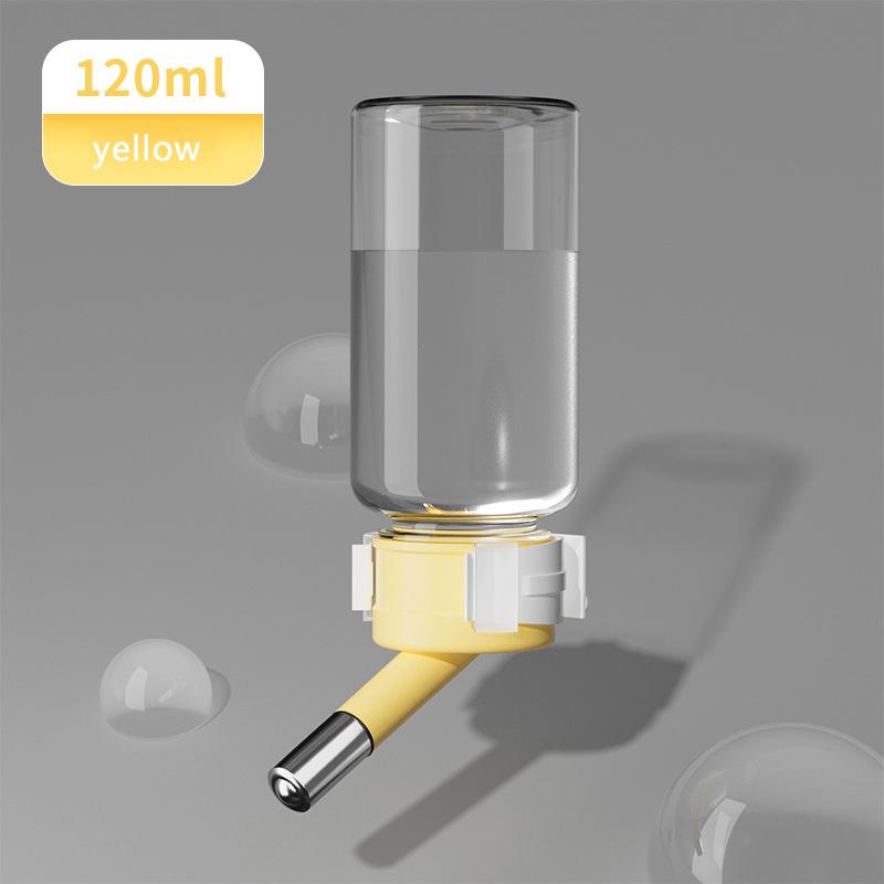 Герметичная поилка для хомяков, бутылка-дозатор для воды, кормушка с подвесной бусиной, бутылка для питья для собак, морских свинок, белок, кроликов