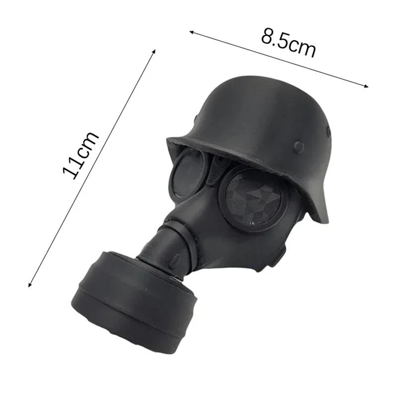 5 стилей крышка фаркопа со стальным шлемом и противогазом, 3D-печатная крышка шара фаркопа, предотвращающая ржавление приемной трубы
