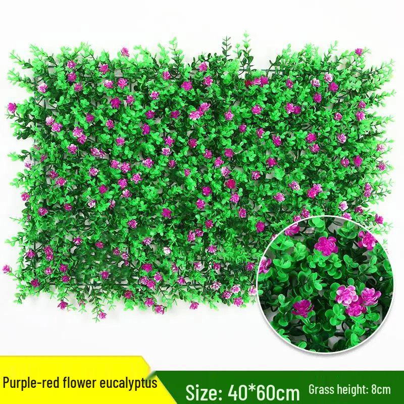 Artificial Green Plant Wall for Living Room and Balcony Decoration
