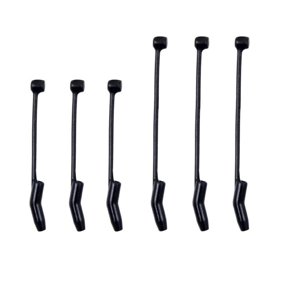 10PCS Anti Entanglement D Rig Kicker 26mm/32mm/36mm Fish Hook Sleeve D Rig Aligners  Lake Fishing