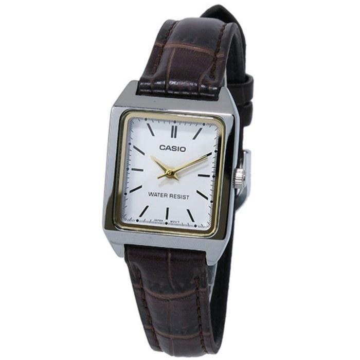 Casio Женские кварцевые часы LTP-V007L-7E2 Белые