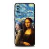Чехол для телефона Samsung Galaxy A52 A14 A50 A70 A10S A30 A40 A20S A20E A02S A12 A22 A32 5G A04s Мона Лиза Ван Гог масляная обложка