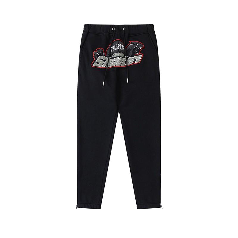 Unisex Streetwear Hooded Sweatshirt Jogger Set Cotton Fleece Lined Winter Outfit Teens