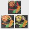 Recipe Larb & Tom Yum Goong & Green Curry Biscuit Sticks by King Powder 180 G X 3 Pcs - Thai Snack
