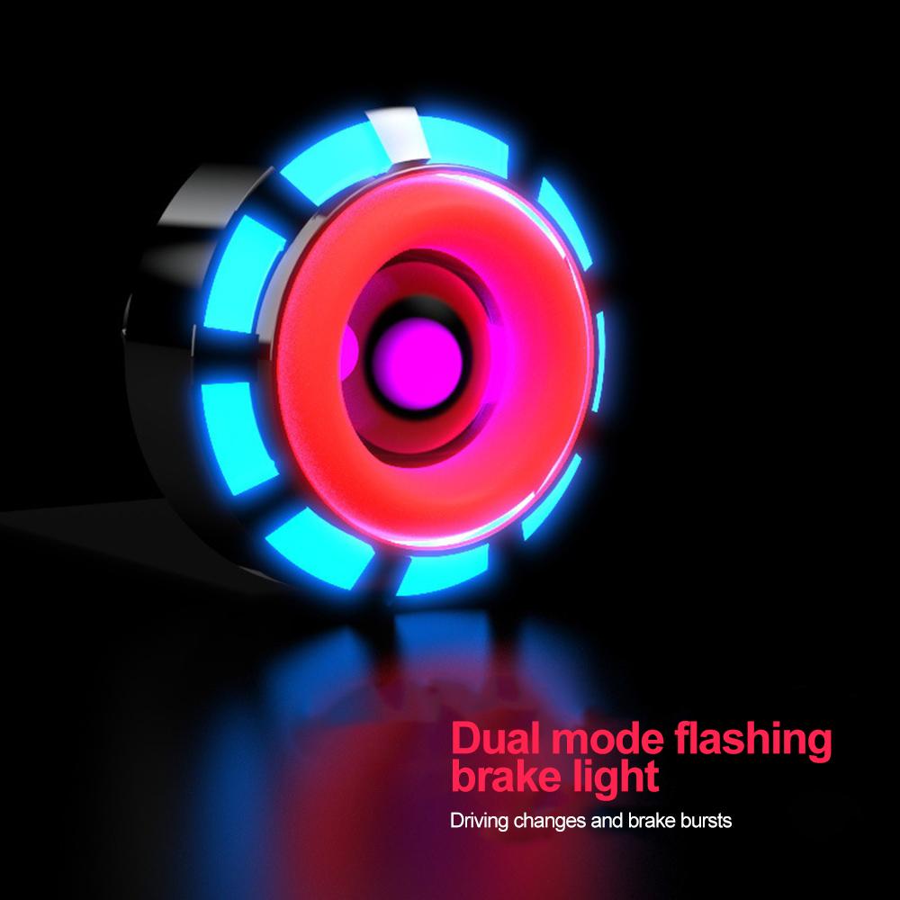 Универсальный мигающий RGB мотоциклетный стоп-сигнал Angel Eye 12 В модификация мотоциклетный светодиодный стоп-сигнал аксессуары для мото