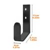 Storage Hook Wall-mounted Keyboard Rack Acrylic Keyboard Mouse Wall Clip  Computer Keyboard