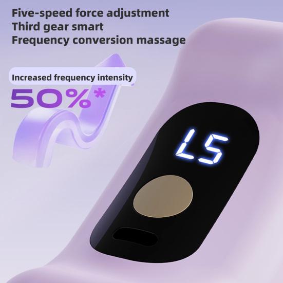 Маленькая вибрационная платформа фитнес-кольцо цифровой дисплей 5 регулируемых уровней интенсивности питание от батареи беспроводной тренажер шейкер массажер