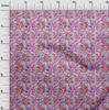 oneOone Ткань Cotton Flex Fuschia Pink Abstract Craft Projects Decor Fabric Printed By The Yard 40 Inch