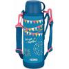 Thermos Бутылка для воды с вакуумной изоляцией, 2-сторонняя бутылка 1,0 л/1,03 л, синий флаг FHO-1001WF BL-F